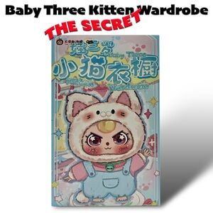 Baby Three Kitten Wardrobe Series- 𝐓𝐇𝐄 𝐒𝐄𝐂𝐑𝐄𝐓 Confirmed Sealed - 100% Authentic